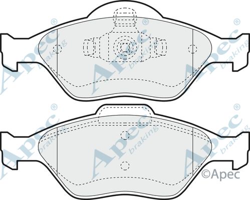 APEC BRAKING Jarrupala, levyjarru PAD1117